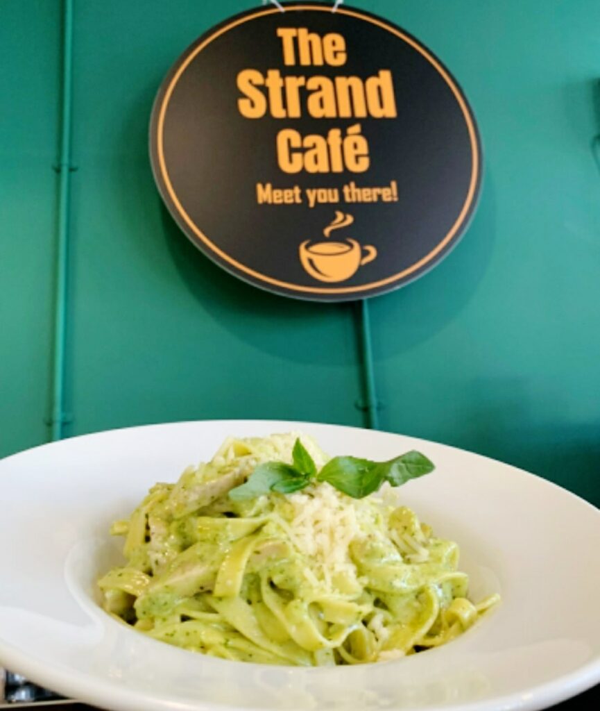 Pasta at The Strand Cafe
