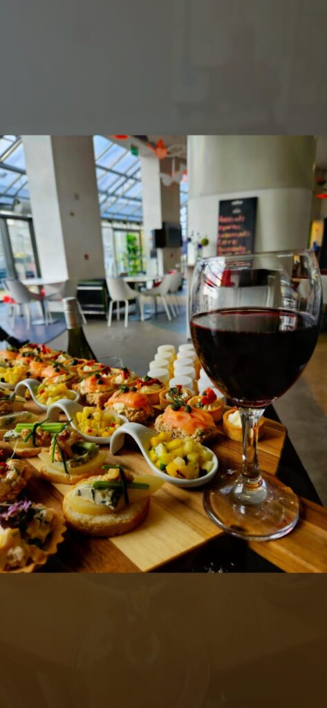The Stand Cafe - Wine and Appetisers - Beautiful Food